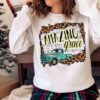 Amazing Grace Leopard shirt Sweater shirt