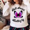 Anti social Butterfly Shirt Funny Womens Introvert Shirt Sweater shirt
