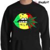 Black Lives Matter Lips Weed Cannabis Leaf Marijuana Lover Weed Lover Sweater Shirt