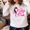 Breast Cancer Awareness Think Pink Support October Pink Ribbon Survivor TShirt Sweater shirt