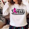 Breast Cancer Christian Religious Fight For A Cure Shirt Sweater Shirt