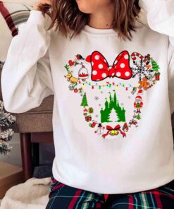 Disney Christmas Shirt Mickey and Minnie Merry Christmas shirt Sweater shirt