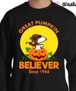 Great Pumpkin Believer Since 1966 Funny Halloween shirt Sweater Shirt