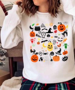 Halloween spooky critters shirt Cute Halloween shirt Sweater shirt