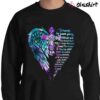 I Can Only Imagine Shirt Colorful Angel Wings Cross Christian Shirt Religion Shirt Sweater Shirt