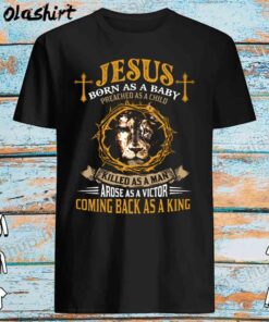 Jesus Born As A Baby shirt Best Sale