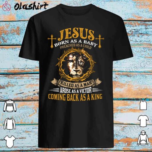 Jesus Born As A Baby shirt Best Sale