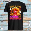 Just A Girl Who Loves Anime And Halloween Shirt Best Sale