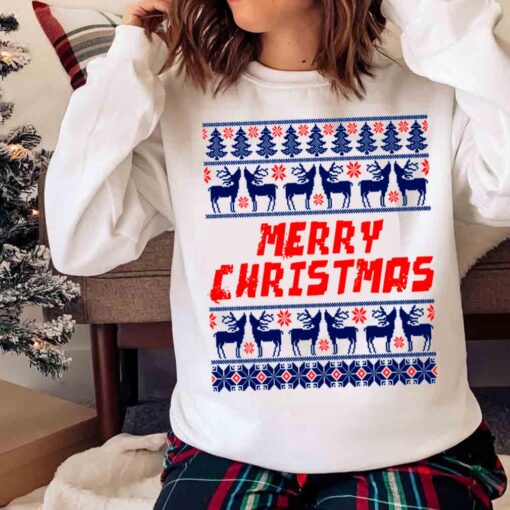Merry Christmas shirt Christmas Gift shirt for Friend Family Sweater shirt