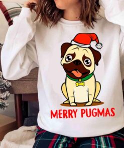 Merry Pugmas Santa Pug shirt Sweater shirt
