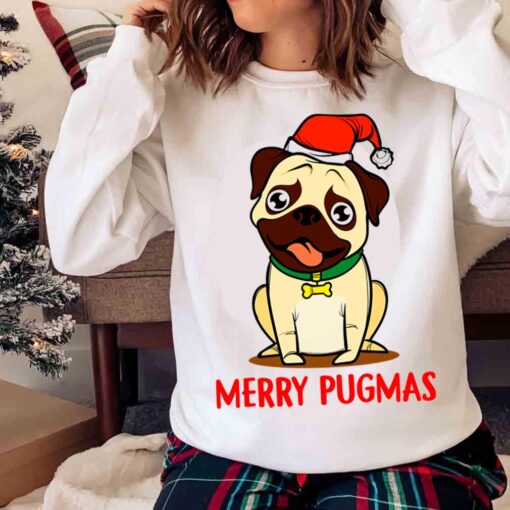 Merry Pugmas Santa Pug Shirt Sweater Shirt