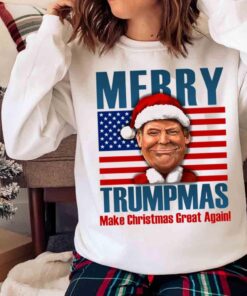 Merry Trumpmas Make Christmas Great Again shirt Sweater shirt