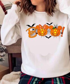 Mickey pumpkin boo shirt Disney Halloween shirt Sweater shirt