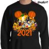 Mickey pumpkin not so scary halloween party 2021 Disney halloween family shirts Sweater Shirt