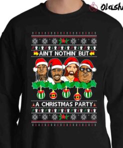 OnCoast Christmas Party Jesus Ugly Christmas Sweater, Funny Ugly Christmas shirt Sweater Shirt