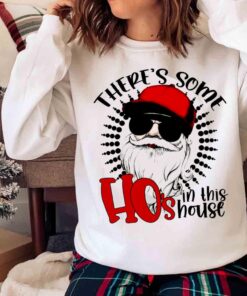 Santa Claus With Red Hat Christmas shirt Sweater shirt