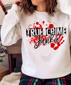 True Crime Junkie Halloween Horror shirt Sweater shirt