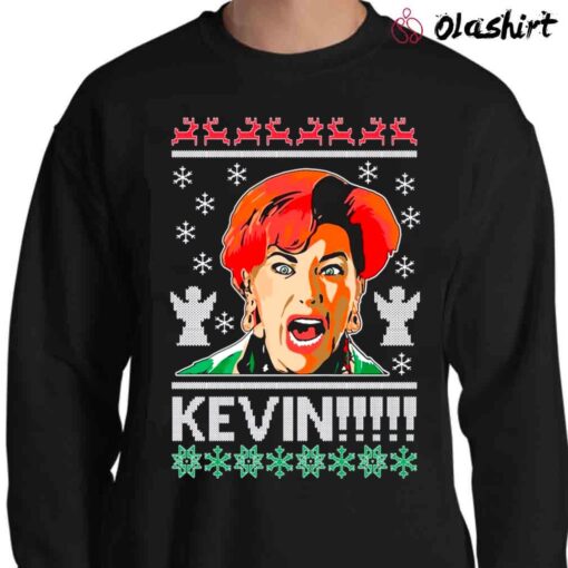Ugly Christmas Sweater Home Alone Kevin shirt Sweater Shirt