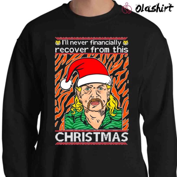 Ugly Christmas Sweater Tiger King Joe Exotic shirt Sweater Shirt