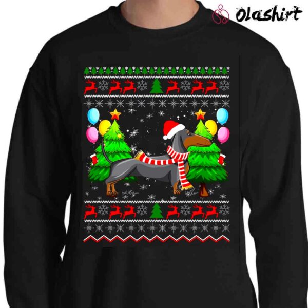 Ugly Dachshund Christmas Gift For Men Women Girls Kids T Shirt Sweater Shirt