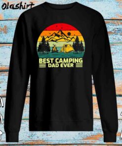Vintage Best Camping Dad Ever Shirt