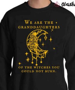 We Are The Granddaughters of The Witches You Couldnt Burn Shirt Sweater Shirt