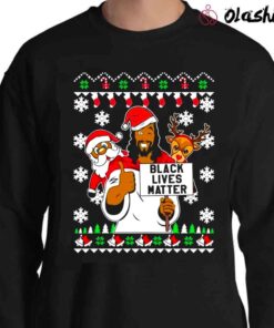 Black Lives Matter Christmas Shirt Sweater Shirt