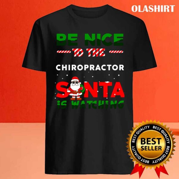 Chiropractor Christmas Funny T Shirt Best Sale