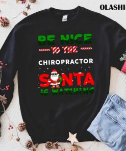 Chiropractor christmas funny T Shirt trending shirt