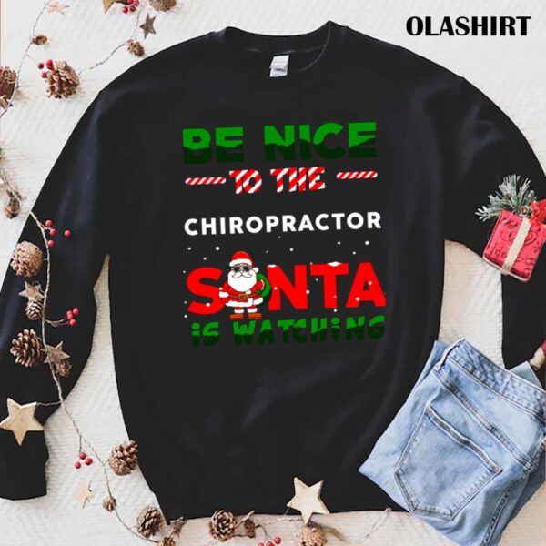 Chiropractor Christmas Funny T Shirt Trending Shirt