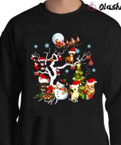 Christmas Corgi Shirt Corgi Dog Mom Shirt Sweater Shirt