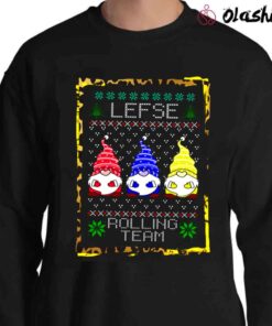 Christmas Gnome Shirt Lefse Rolling Team God Jul Gnome Tomte Sweater Shirt