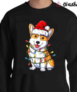 Corgi Christmas Tree Shirt Xmas Gifts Sweater Shirt