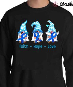 Diabetes Awareness Shirt Faith Hope Love Diabetes Warrior Sweater Shirt
