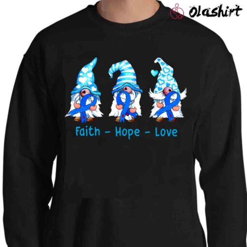 Diabetes Awareness Shirt Faith Hope Love Diabetes Warrior Sweater Shirt