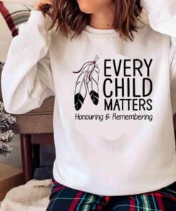 Every Child Matters Feather Orange Day shirt Sweater shirt