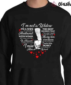 Im Not A Window Im A Wife To A Beautiful Husband With Wings The Best Decision That Ive Ever Made Shirt Sweater Shirt