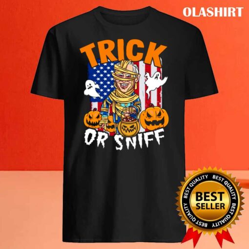 Joe Biden Hold Pumpkin Trick Or Treat Halloween T shirt Best Sale