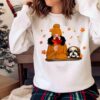 Just A Girl Who Loves Fall And Dogs shirt Sweater shirt