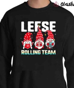Lefse Rolling Team God Jul Gnome Tomte Sweater Shirt