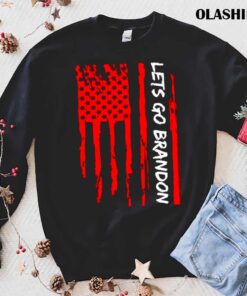 Lets Go Brandon Conservative Anti Liberal US Flag shirt trending shirt