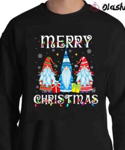 Merry Christmas Shirt Cute Gnomies Christmas Shirt Sweater Shirt