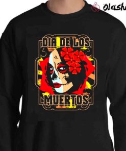Mexican Lottery Muertos Day Of Dead La Catrina Sweater Shirt