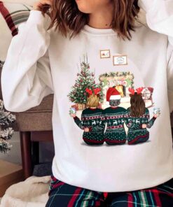 Mother Daughters Forever Linked Together Xmas shirt Sweater shirt