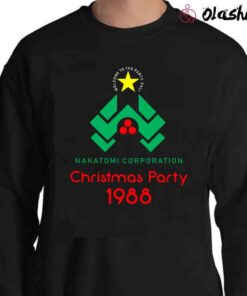 Nakatomi Plaza Tower Christmas Party Jumper shirt Sweater Shirt
