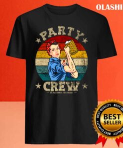 Party Crew In alcohol we trust Beer JGA friends shirt Best Sale