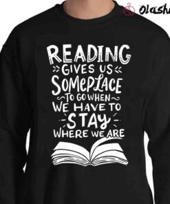 Reading Reader Book Lover Literature Library Month T Shirt Sweater Shirt