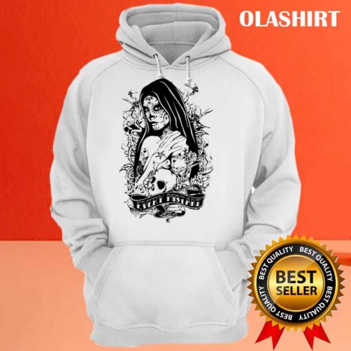 Santa Muerte Holy Woman Skull Mexico Dead Saint shirt Hoodie Shirt