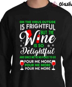 Ugly Wine Christmas Sweater Wine is so Delightful Sweater Shirt