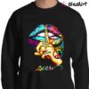 Whisper words of wisdom let peace signal let it be Shirt Sweater Shirt